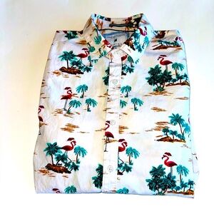 Denim & Flower Festive Shirt